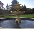 THREE TIER STATUARY POOL FOUNTAINS