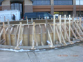 ARCHITECTURAL FOUNTAIN - WINDSOR PLAZA - EDEN PRAIRIE MN - FORMS CLOSEUP