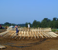 CIRCULAR CONCRETE POOL FOUNTAIN