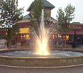 DECORATIVE SPRAY POOL FOUNTAINS