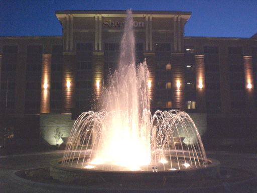 Animated Spray Ring with lights