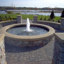 Single Cascade Pool Fountains
